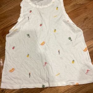 Lucky Brand Tropical Tank Top